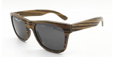 Ready Made Thin Layers Zebra Wood Sunglasses IBW-XB-017
