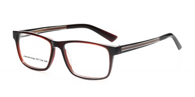 Acetate Optical Frame With Wooden Arms & Acetate Tips IBA-JY003B