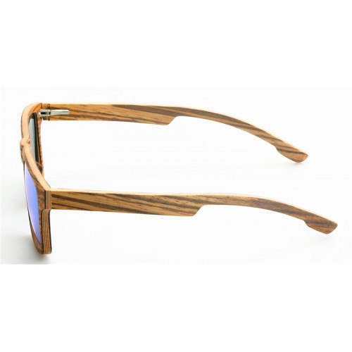 Thin Layers Zebra Wood Prescription Optical Eyeglasses / Sunglasses IBW-GS014C
