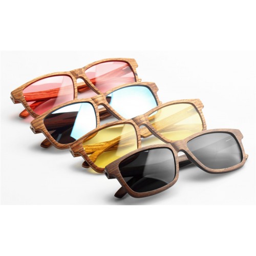 Thin Layers Zebra Wood Prescription Optical Eyeglasses / Sunglasses IBW-GS014D