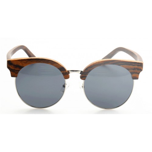 Customized Design Nature Ebony Wood Made Polarized Sunglasses IBW-GS005A