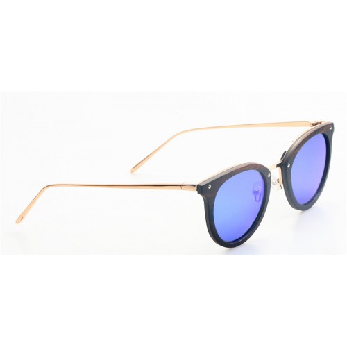 2019 Design Nature Ebony Wood Metal Legs Sunglasses IBW-GS002C
