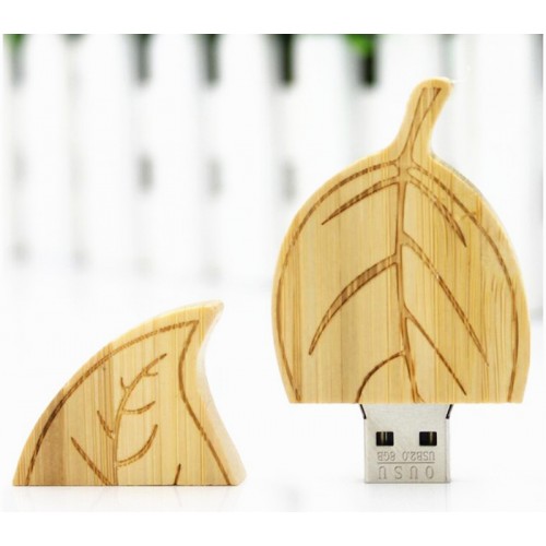 Eco-friendly Bamboo Wooden Made USB Different GB IBW-BT009