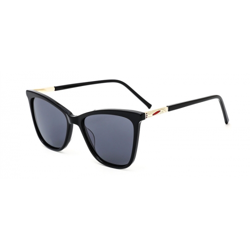 Handmade Acetate Polarized Sunglasses Women Sunglasses Stocks Free MOQ